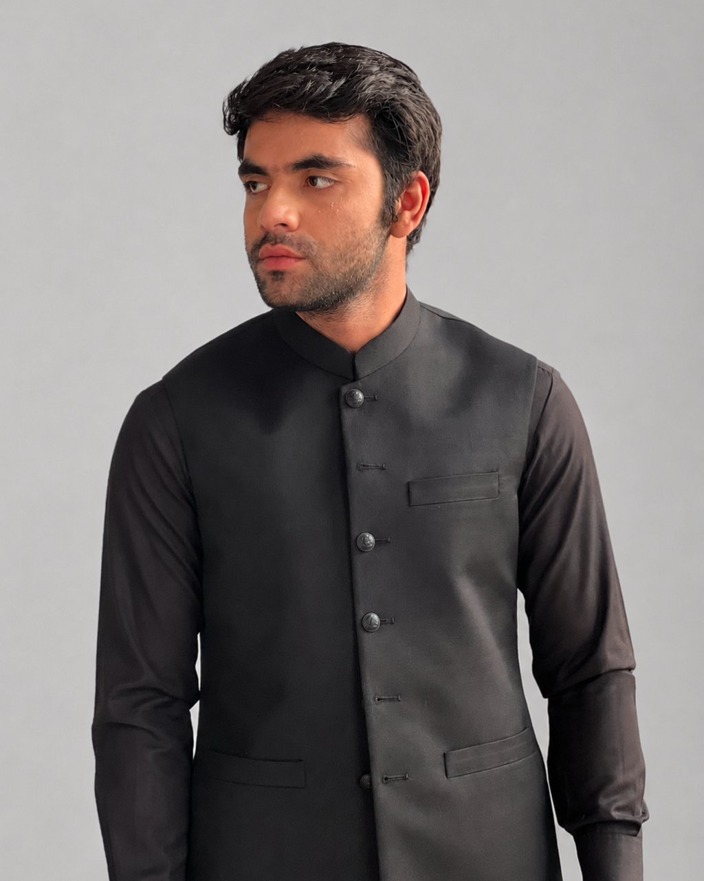 Black Waist Coat