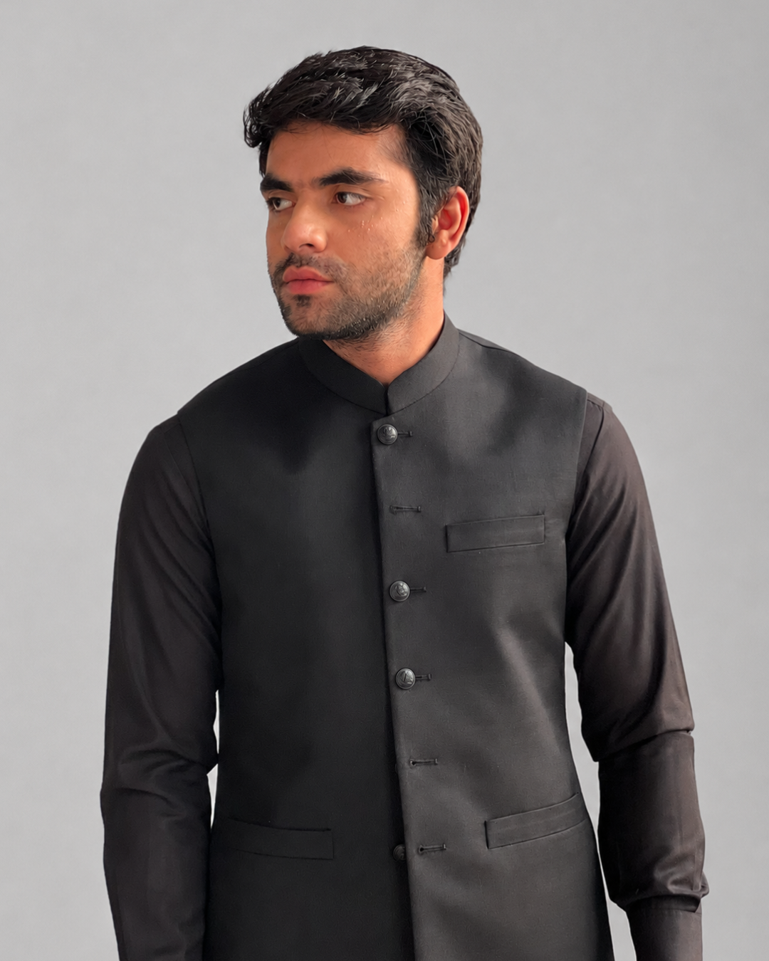 Black Waist Coat