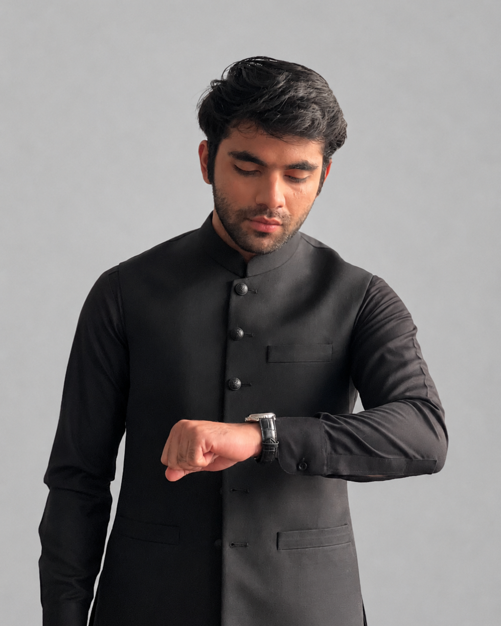 Black Waist Coat