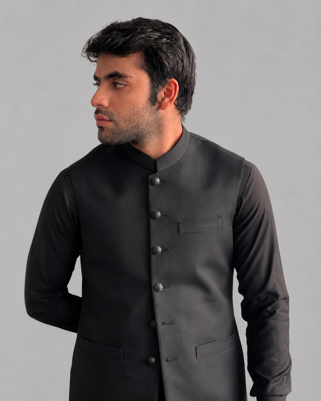 Black Waist Coat