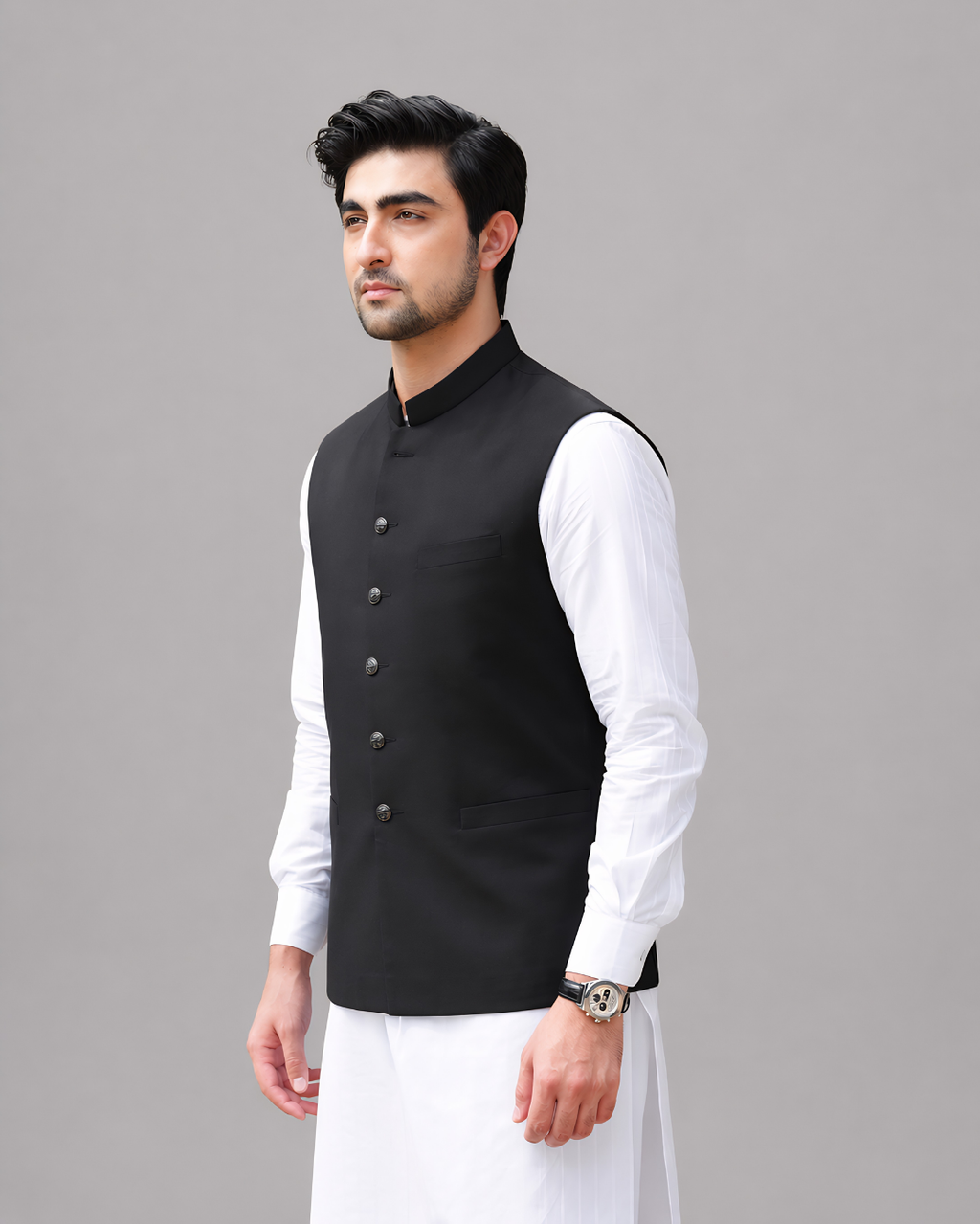 Black Waist Coat