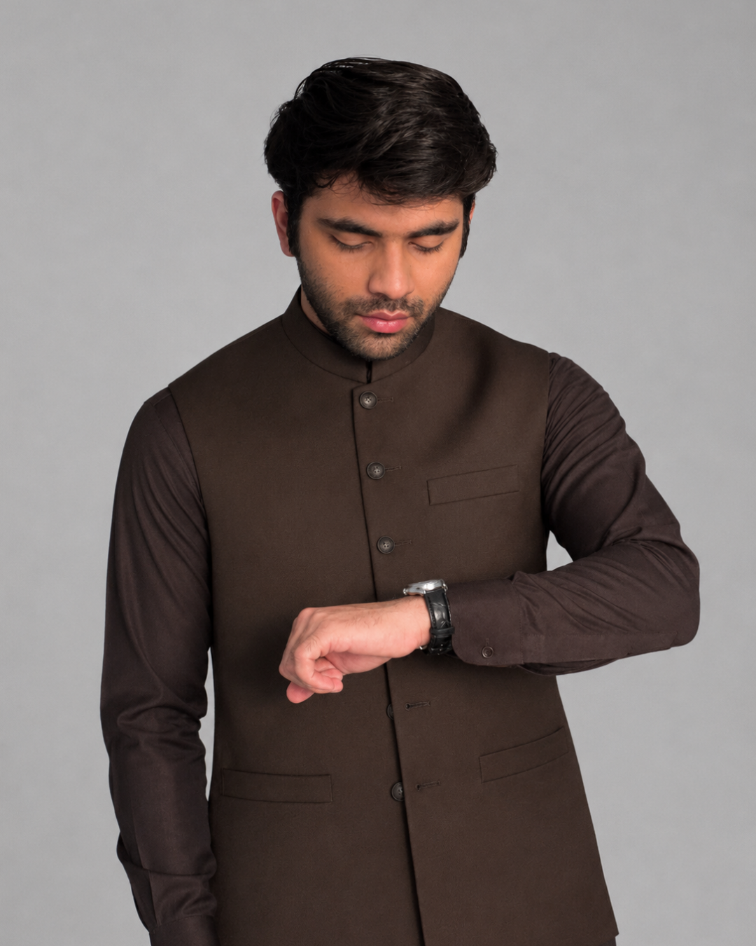 Brown Waist Coat