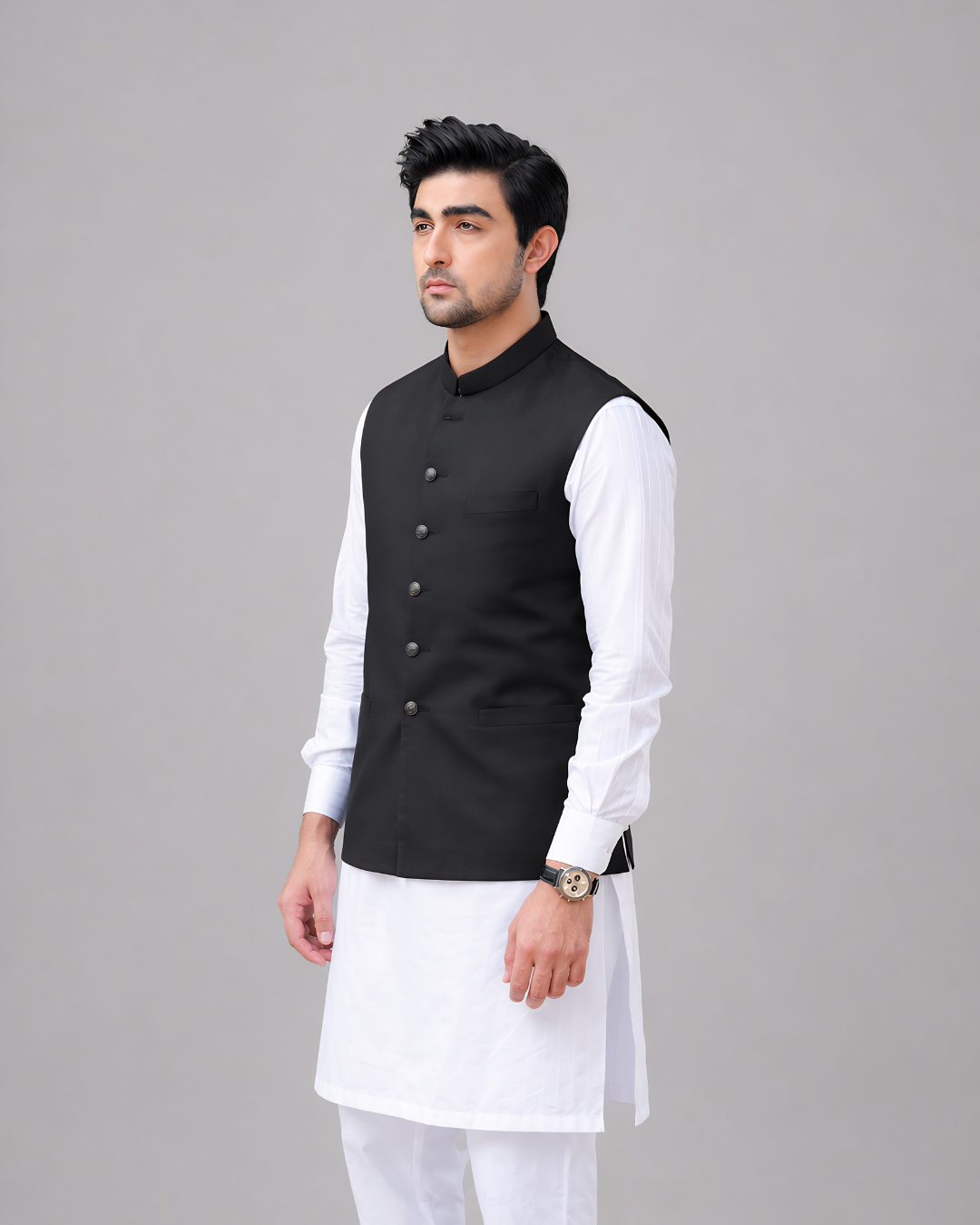 Black Waist Coat
