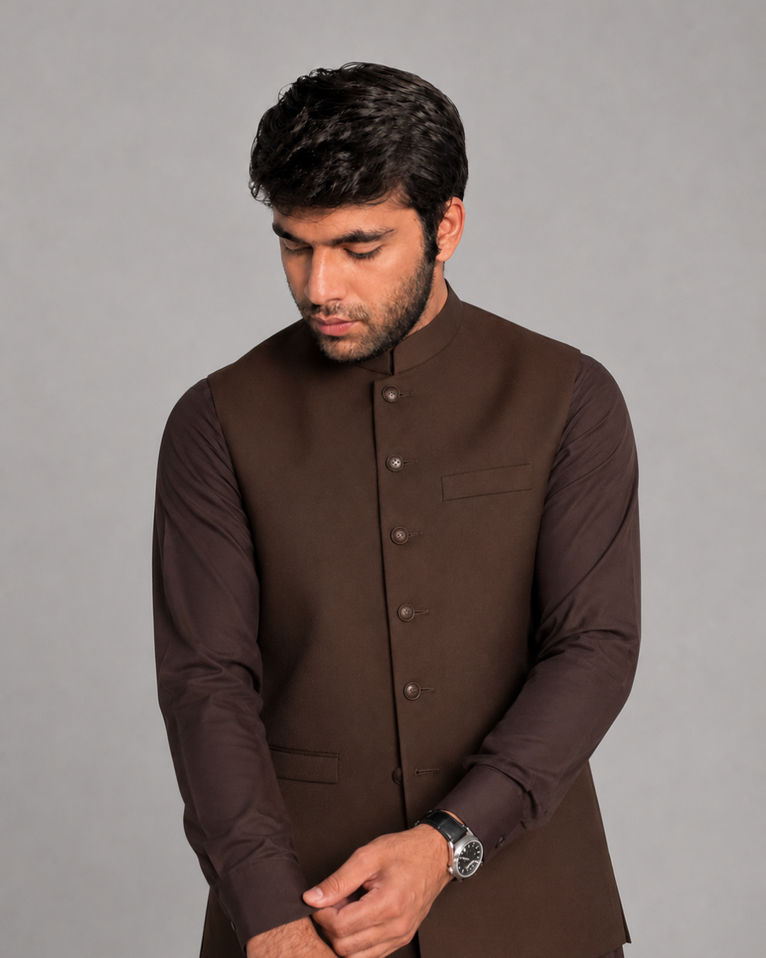 Brown Waist Coat