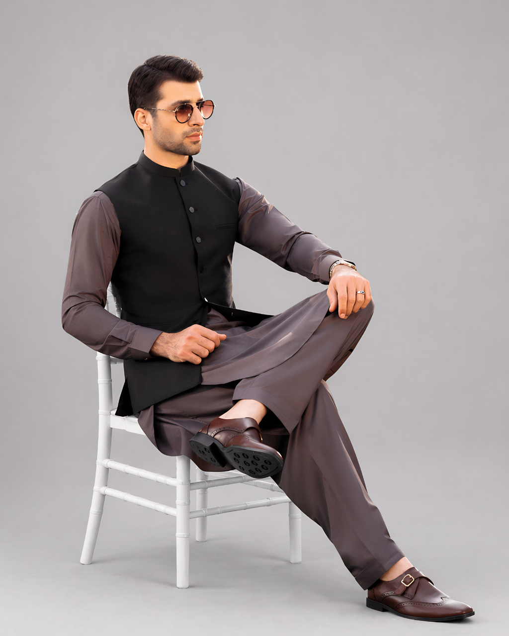 Black Waist Coat