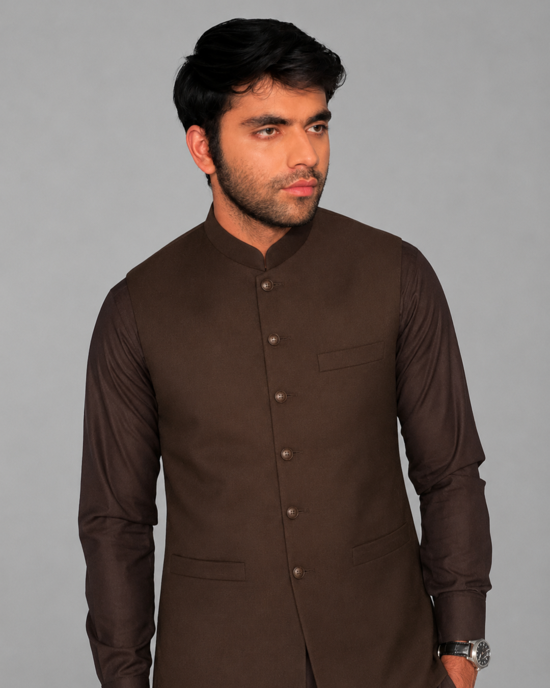 Brown Waist Coat